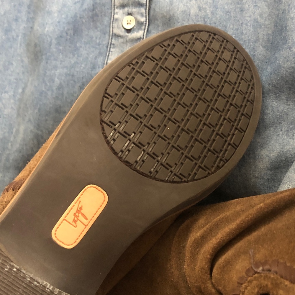 Latigo Dark Brown Ankle Booties - Picture 3 of 7